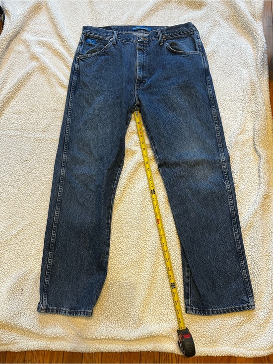 Wrangler Other - Dale Earnhardt Wrangler Men’s Straight-Leg Jeans in Dark Blue Denim